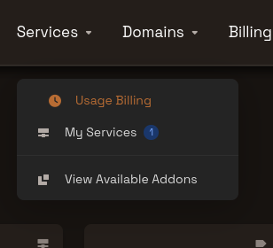 usage billing link
