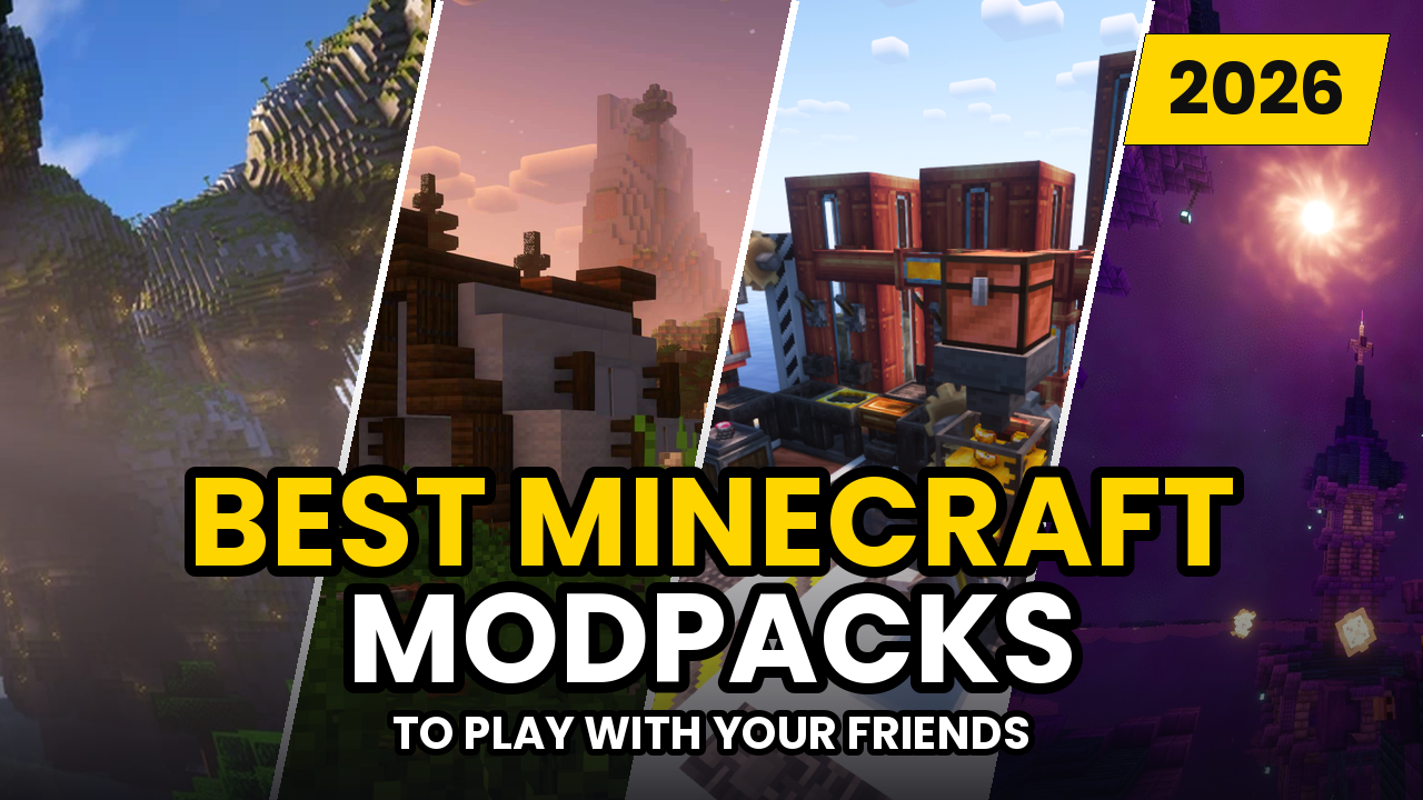 Die besten Minecraft-Modpacks zum Spielen mit Ihren Freunden: 2026
