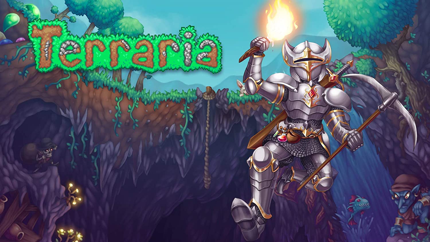 Terraria: client-side versus dedicated serveropties