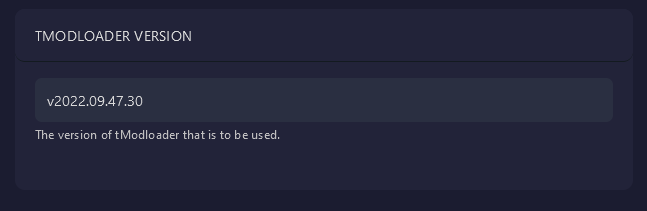To install an old version of tModloader, you will have to set the server to use the correct version. You can do this by
