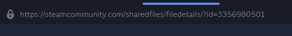 Find the mods you’d like to install and make a list of their Workshop IDs. The Workshop ID can be found in the link to t