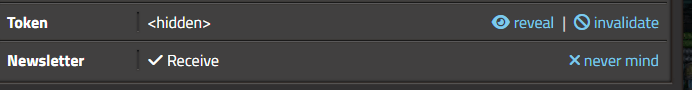 You will see Token at the top under your profile. Click reveal and copy your token somewhere so you can grab it to add i