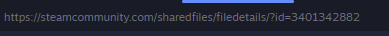 First, we’ll need to make a list of all the mod IDs we want to install. The workshop mod’s ID can be found by looking at