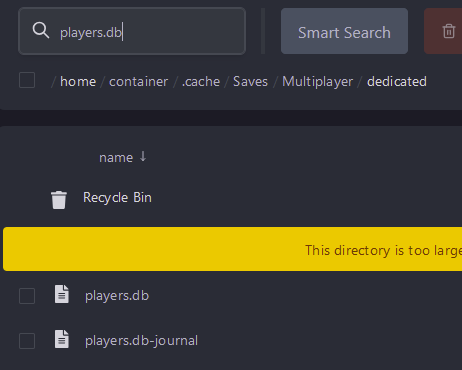 Download the players.db file and place it in your workspace folder
