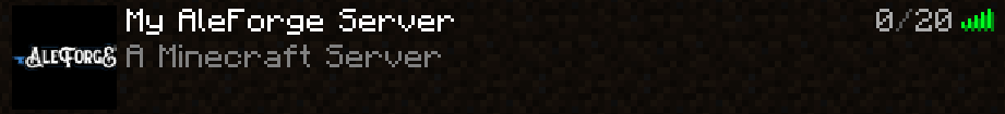 Restart your server and your server will now have your icon set.