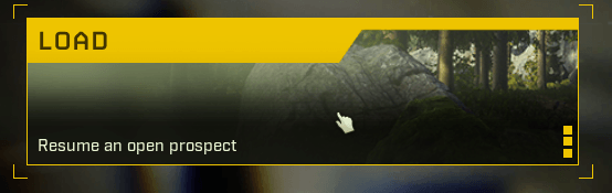 Click Load and load the desired Prospect
