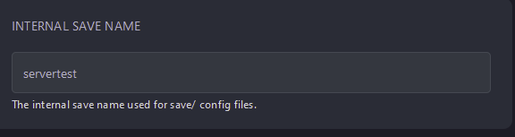 Change Internal Save Name to match your uploaded world file name