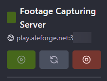 Take note of the hostname and port of your server, e.g. play.aleforge.net:12345