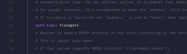 If you installed Floodgate, change the auth type to Floodgate