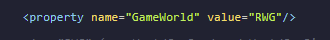 Locate GameWorld and change the value to RWG