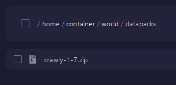 Upload your .zip file here