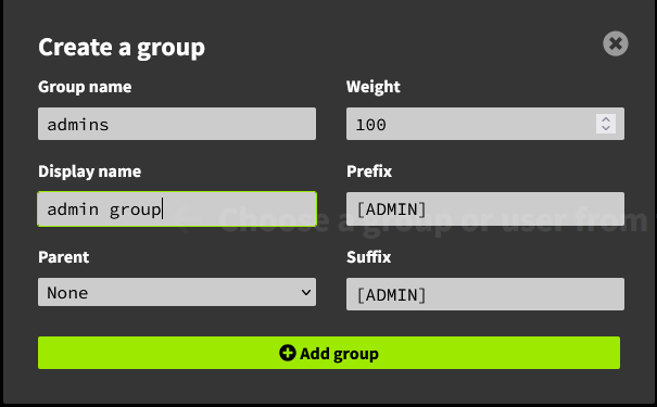 Here is what each of these terms mean Group name The official name of the group, this is usually used when referencing t