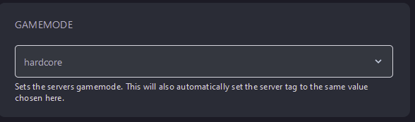 Change this option to the desired option