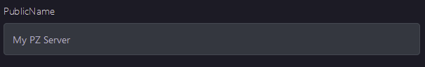 Update any values you want to change