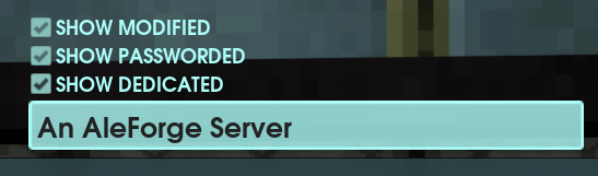 Type in your Server Name