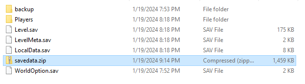 Zip up the contents of the folder and upload it to your server