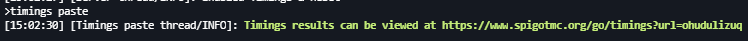 timings paste