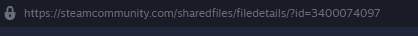 Once you have your collection, look for the Collection ID in the link near the top of the Steam page