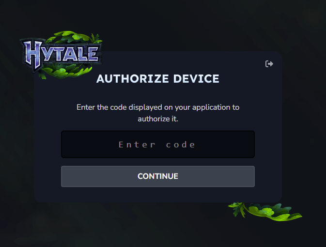 Paste the authorization code you copied
