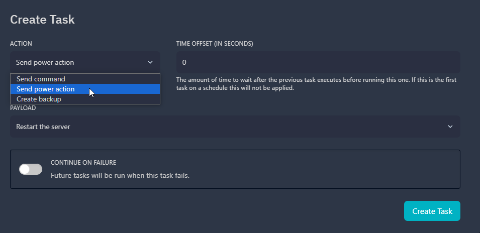 Once you have alerted your users that you will be restarting soon, you can add the Restart action to your schedule. Clic