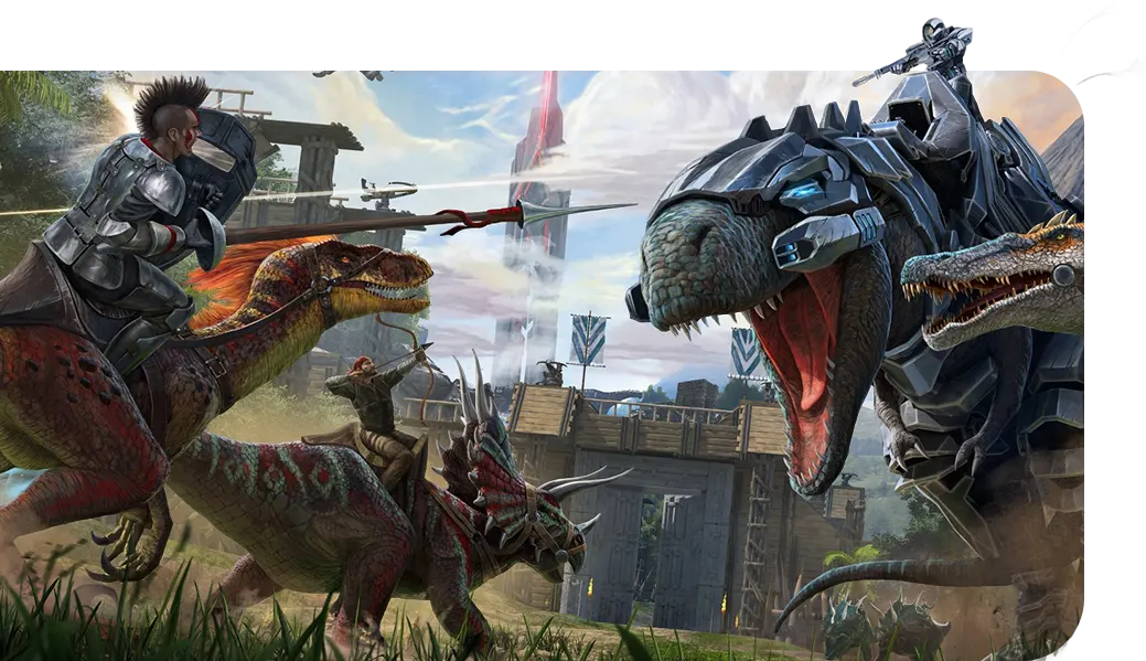 ARK: Survival Evolved gameplay