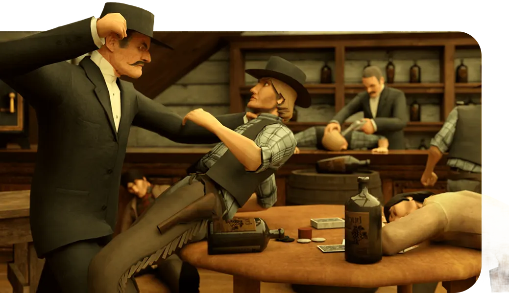 Fistful of Frags gameplay