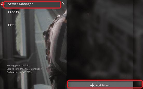 Server Manager menu with Add Server highlighted